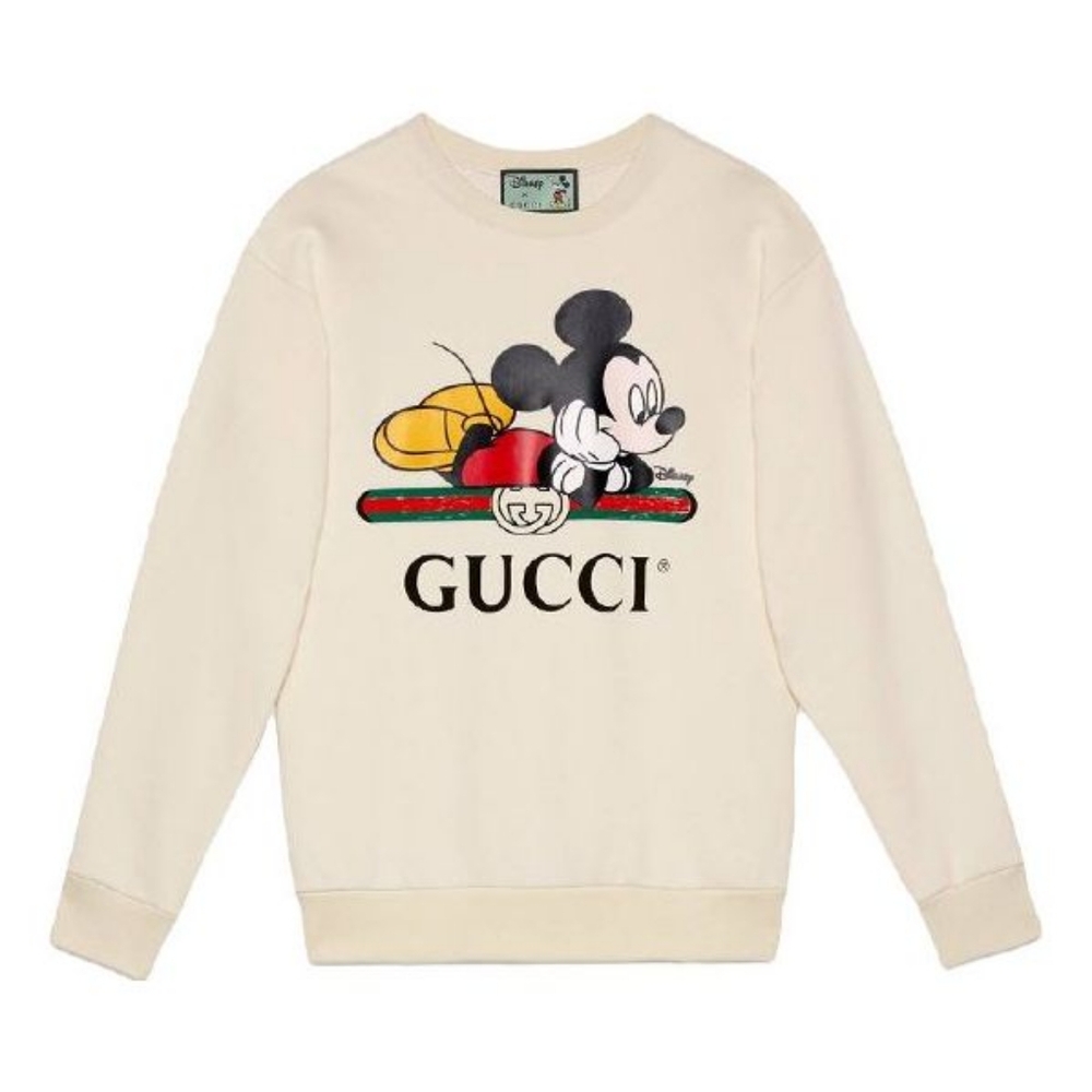 Disney x Gucci Mickey Oversized Sweatshirt Size Small Excellent Condition